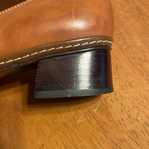 SoftWalk Tan Leather Loafers - Picture 6 of 8